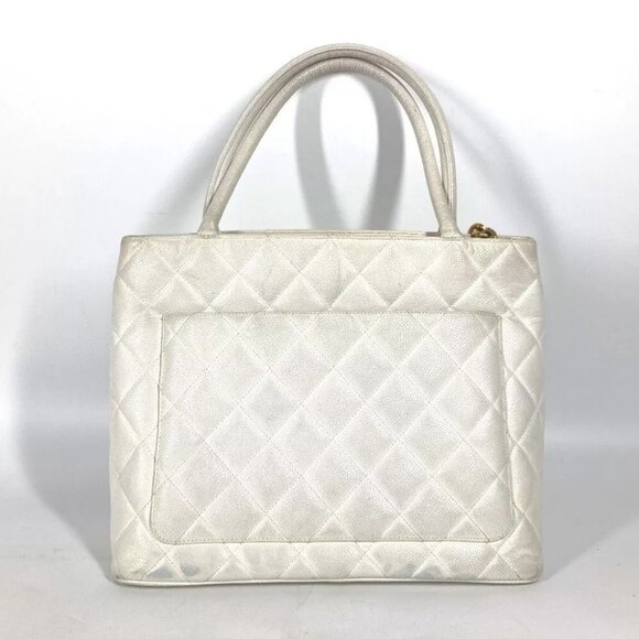 CHANEL Quilted Matelasse CC CC Mark Reissue Tote Shoulder Bag Tote Bag - Picture 2 of 14